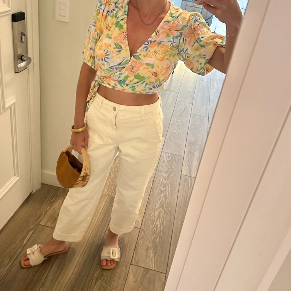 Billabong Floral Crop Top